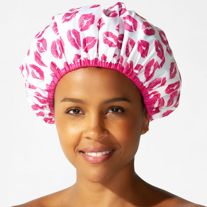 Bonnet de douche Betty Dain Kisses vue de face