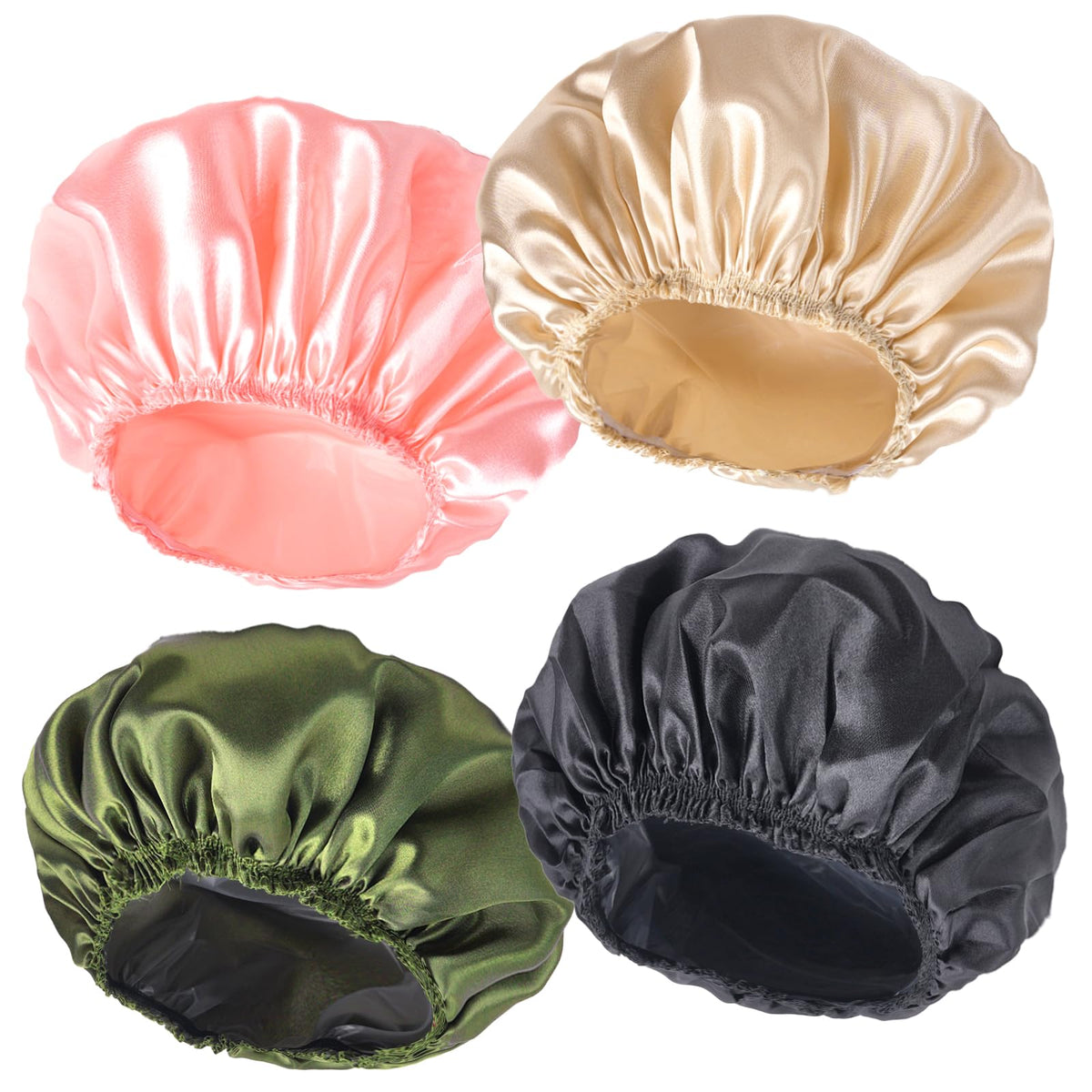 Bonnet de douche CHFONG couleur rose vue avant