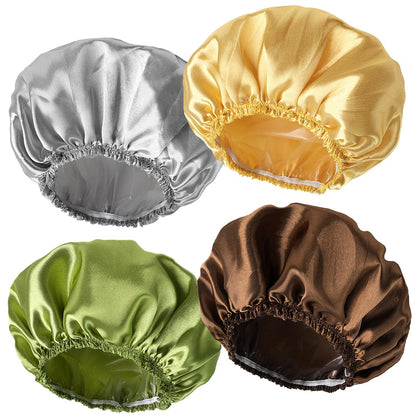 Bonnet de douche CHFONG en couleur rose, vue de face