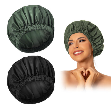 Bonnet de douche Edoneery vue avant en couleur unie