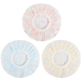 Bonnet de douche imperméable Pengxiaomei en trois couleurs différentes