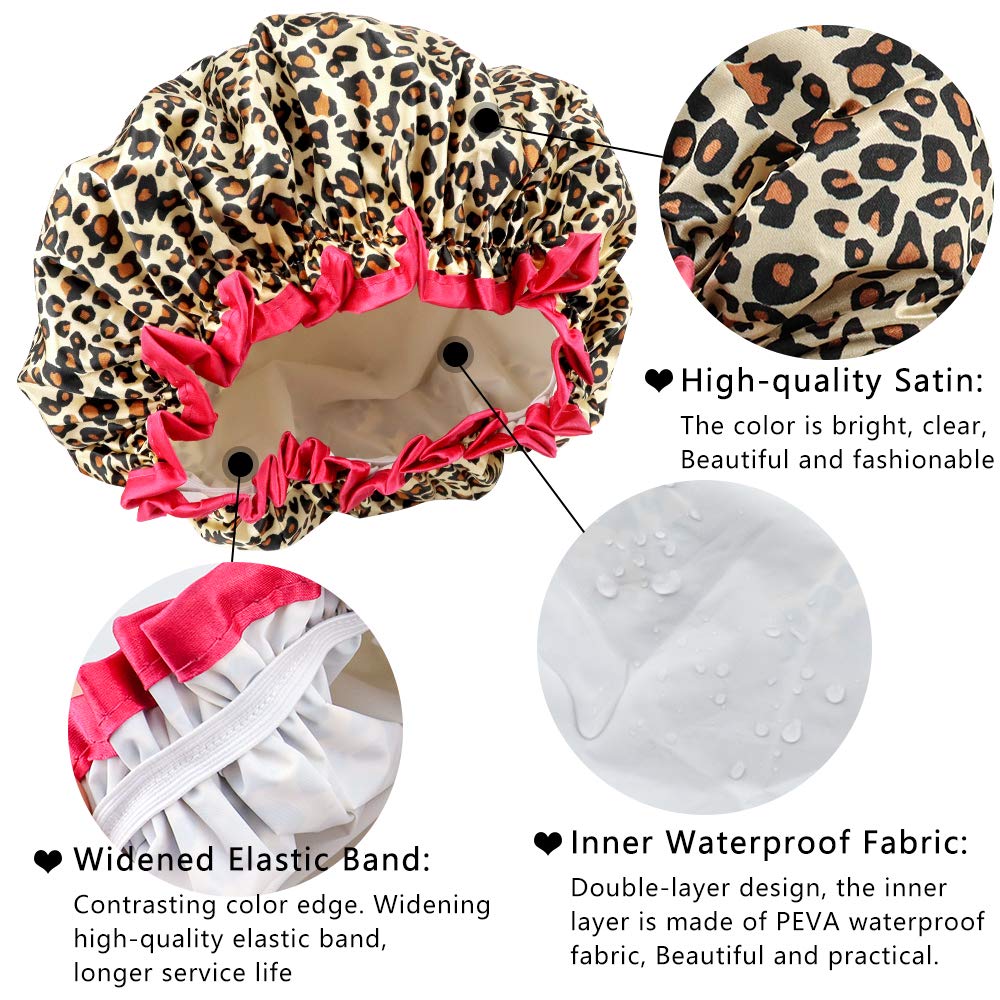 Bonnet de douche TCOTBE jaune en mode lifestyle pendant la douche