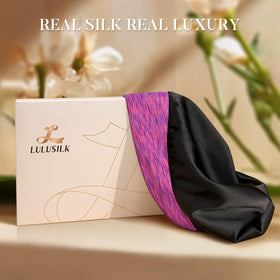 Bonnet de nuit LULUSILK en soie, vue de côté