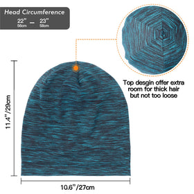Bonnet de nuit satin GB Selected avec étiquette, présentation