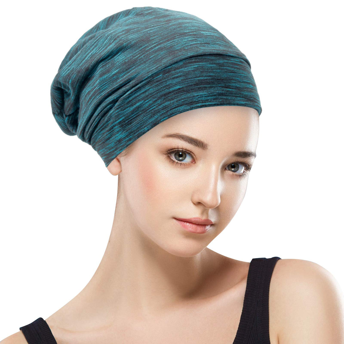 Bonnet de nuit satin GB Selected, intérieur en satin, vue latérale