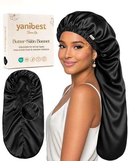 Bonnet de nuit satin YANIBEST vue de face