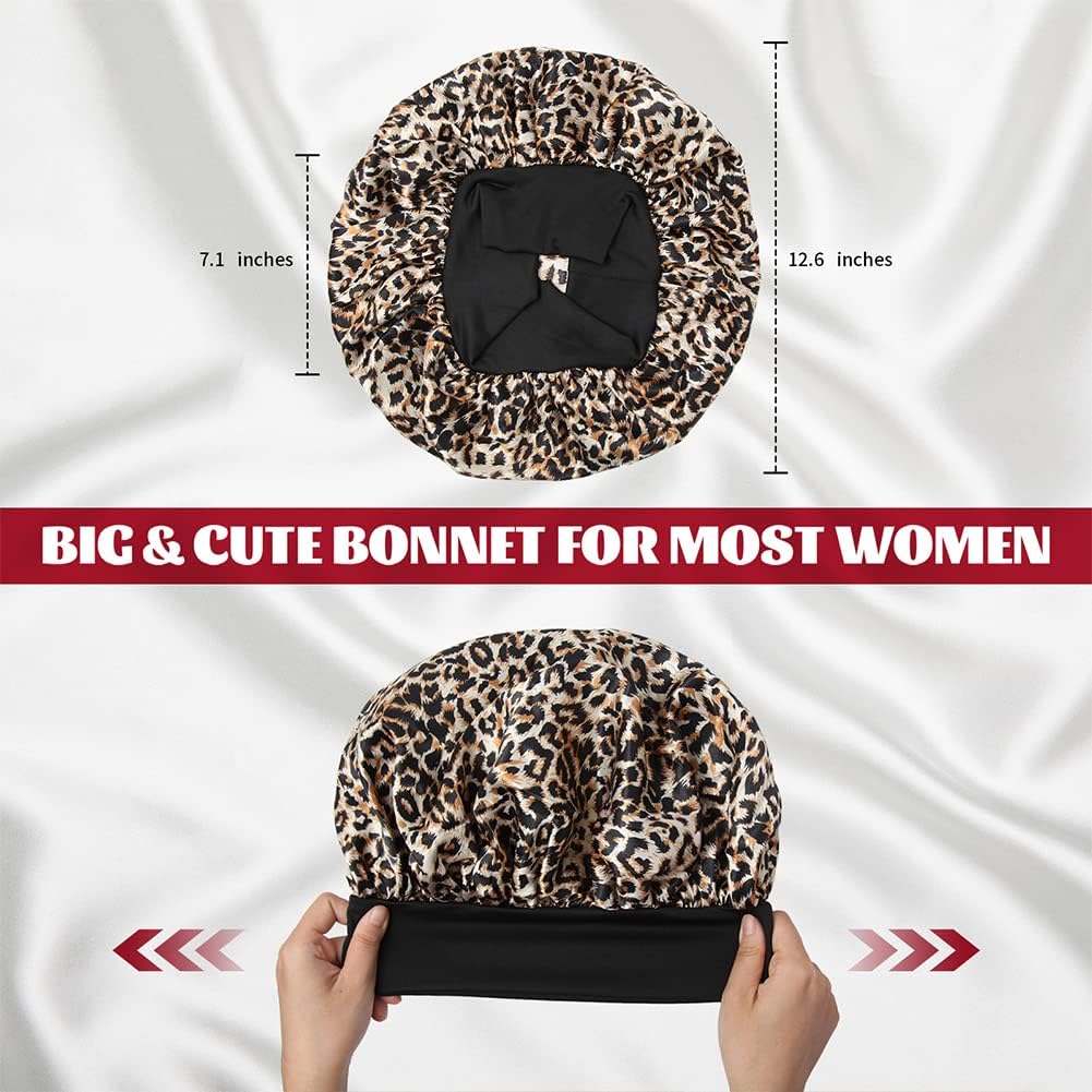 Bonnet en satin LEADUWAY 3 pcs en utilisation