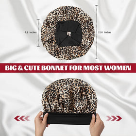 Bonnet en satin LEADUWAY 3 pcs en utilisation