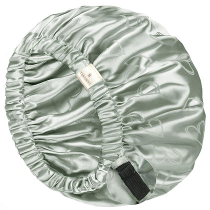 Bonnet en satin YANIBEST ajustable vue de face