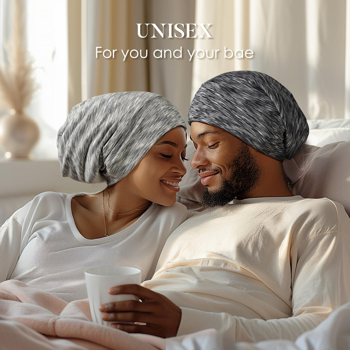 Bonnet en soie LULUSILK dans sa boîte de présentation