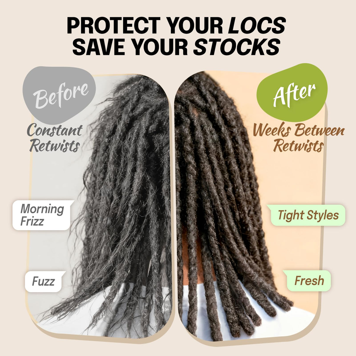 Bonnet Fittia porté par un homme avec des dreadlocks