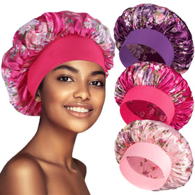 Bonnet satin PHILIGHTS 3PCS vue avant avec bande élastique