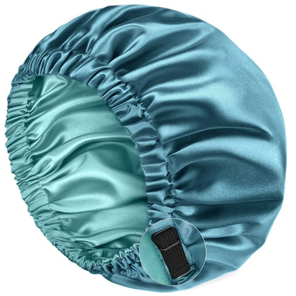 Bonnet satin YANIBEST ajustable vue de face
