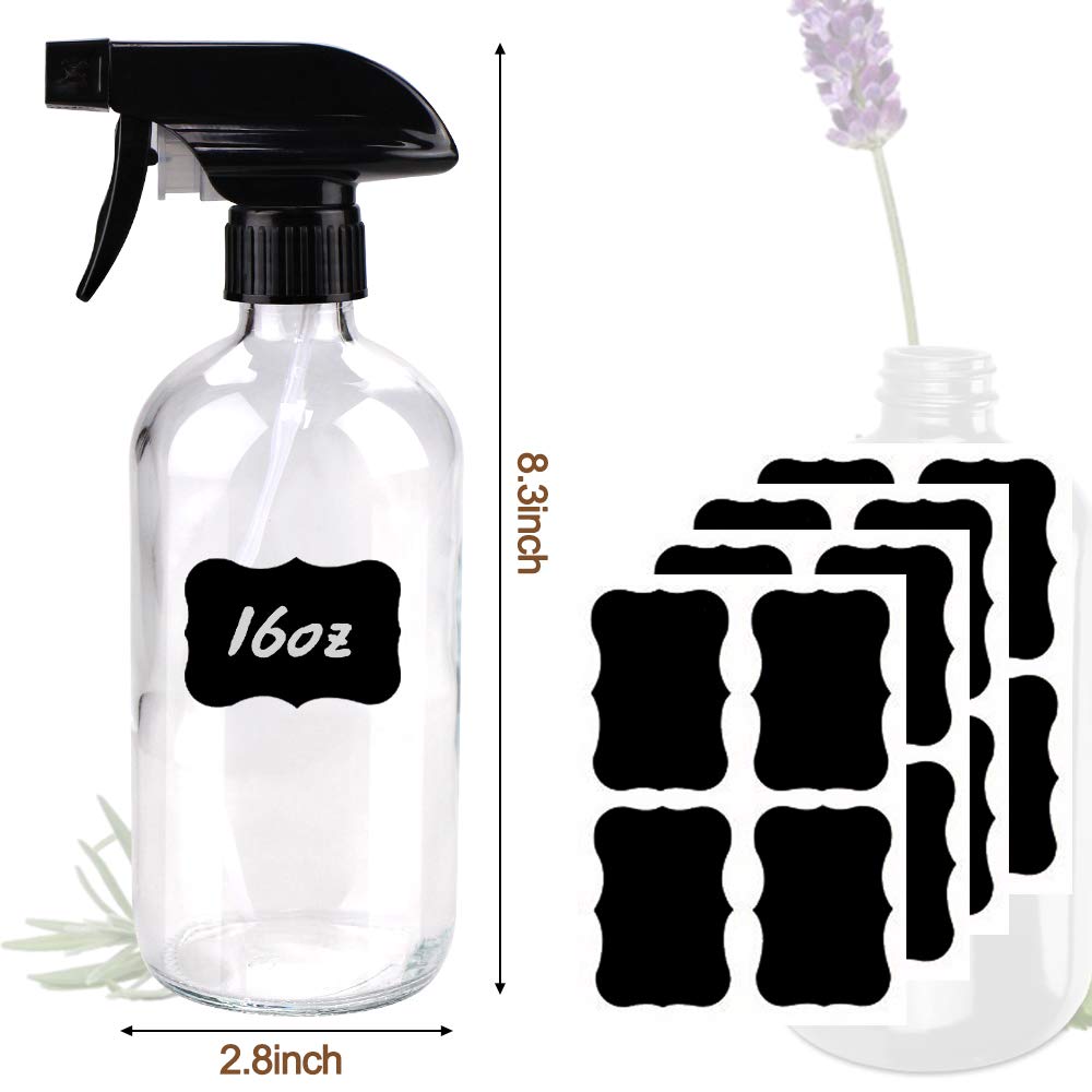 Bontip Bouteille en Verre Spray 16 oz dans un environnement de nettoyage