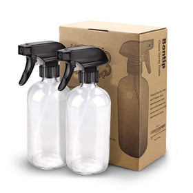 Bontip Bouteille en Verre Spray 16 oz en usage pour arroser des plantes