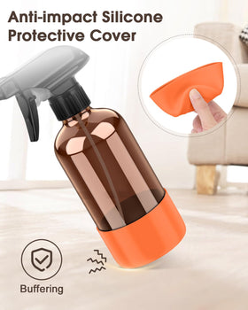 Bontip bouteille spray avec protection en silicone en usage