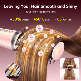 Bopcal Brosse Soufflante en action sur des cheveux