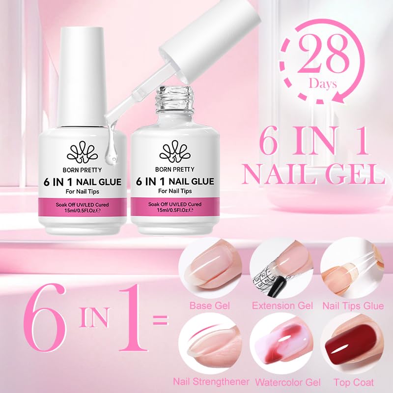 Born Pretty colle de vernis 15ML application sur ongles