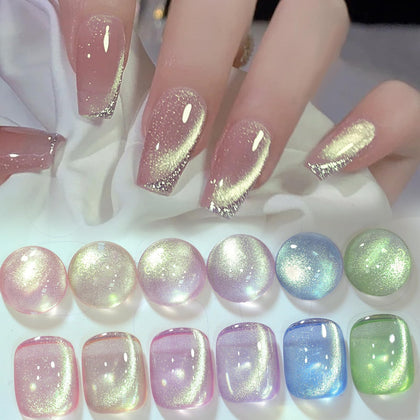 Born Pretty Gel Vernis à Ongles Magnétique 6 Couleurs - Vue d'ensemble de la boîte
