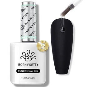 Born Pretty Top Coat Gel Mat 15ml vue avant