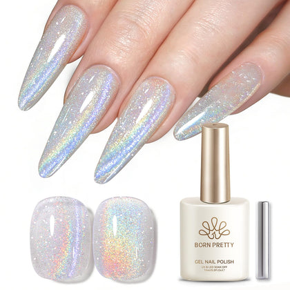 Born Pretty Vernis Gel Cat Magnetic Eye 15ml couleur milky white