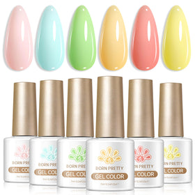 Born Pretty vernis gel macaron 7ml rose sakura