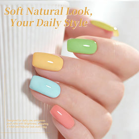 Born Pretty vernis gel macaron 7ml vert raisin