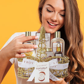 Boule de bain et sel de bain dans le coffret LILY ROY