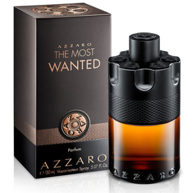 Bouteille d'Azzaro The Most Wanted Parfum 150ml vue de face