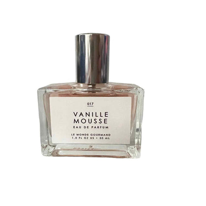 Bouteille d'Eau de Parfum Gourmand Vanille Mousse de Tru Fragrance 30 ml
