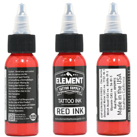 Bouteille d'encre de tatouage bleue Element 1oz