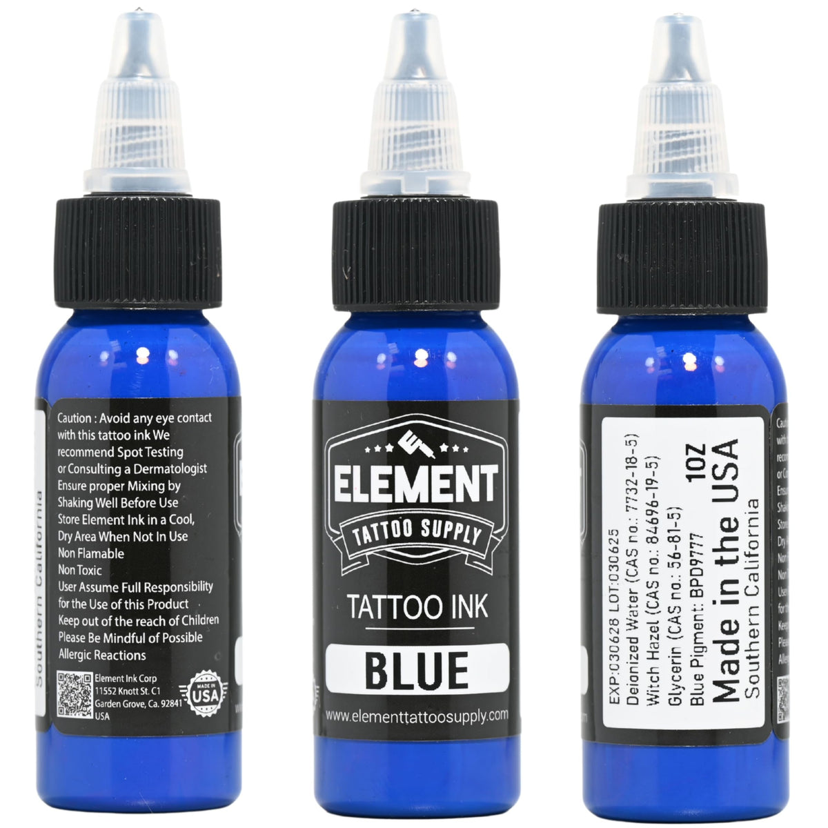 Bouteille d'encre de tatouage jaune Element 1oz