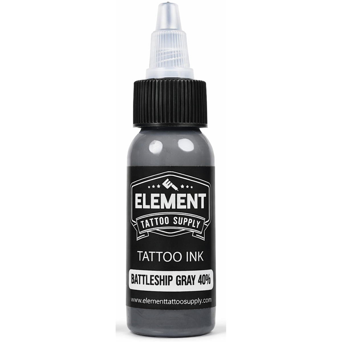 Bouteille d'encre grise Light Medium 40% Element Tattoo