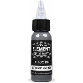 Bouteille d'encre grise Light Medium 40% Element Tattoo
