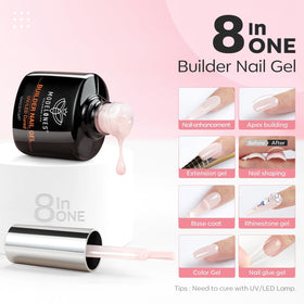 bouteille de Déshydratant pour Ongles modelones 10 ml vue de côté