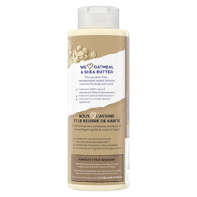 Bouteille de gel douche St. Ives vue de côté