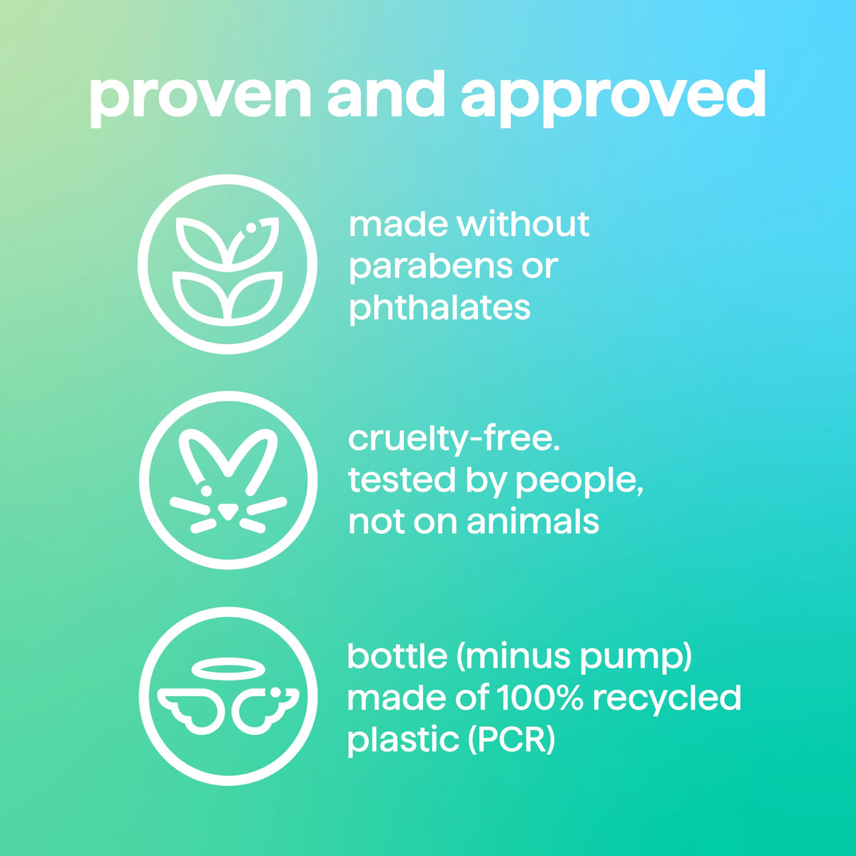 Bouteille de gel lavant mains Method en plastique recyclé