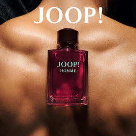 Bouteille de Joop! Homme Eau de Toilette 100ml avec son design fuchsia