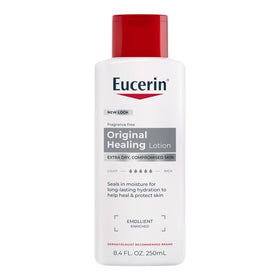 Bouteille de Lotion Eucerin Original Healing 250 ml vue de face