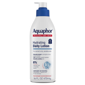 Bouteille de Lotion Hydratante Aquaphor 16 oz vue de face
