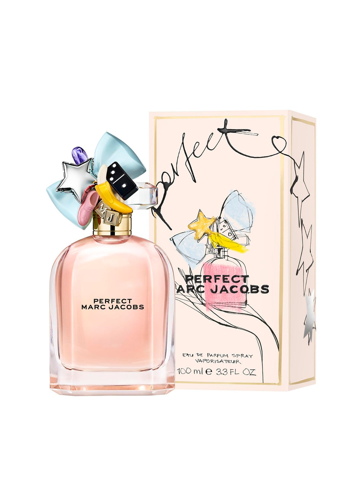 Bouteille de Marc Jacobs Perfect Eau de Parfum 100 ml vue de face