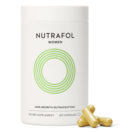 Bouteille de Nutrafol Compléments Croissance Cheveux Femmes 1 Mois vue avant