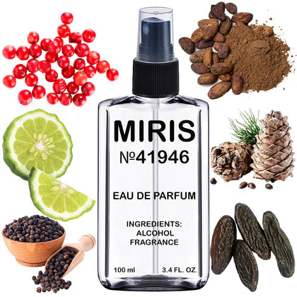 Bouteille de parfum MIRIS 100 ml vue de face