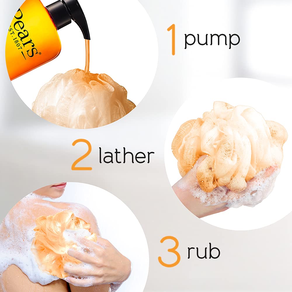 Bouteille de Pears Gel Douche 750ml ouverte