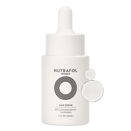 Bouteille de sérum capillaire Nutrafol pour femmes, 30 ml vue de face