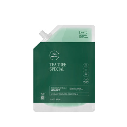 Bouteille de Shampoo Tea Tree Spécial 1L vue de face