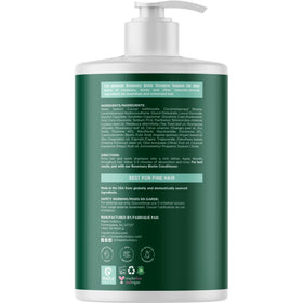 Bouteille de shampooing Maple Holistics dans une salle de bain