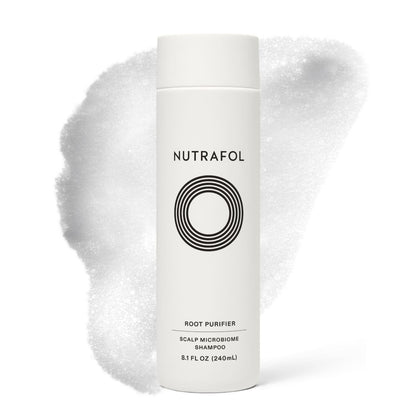 Bouteille de shampooing Nutrafol 240 ml vue avant avec étiquette