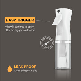 Bouteille de spray continu SUPER+ 200 ml vue de côté