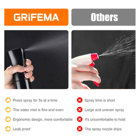 Bouteille de spray GRIFEMA 200ml dans un environnement de salon